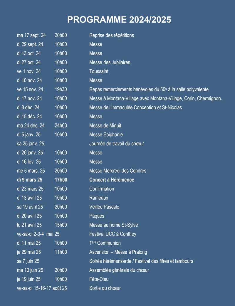 agenda